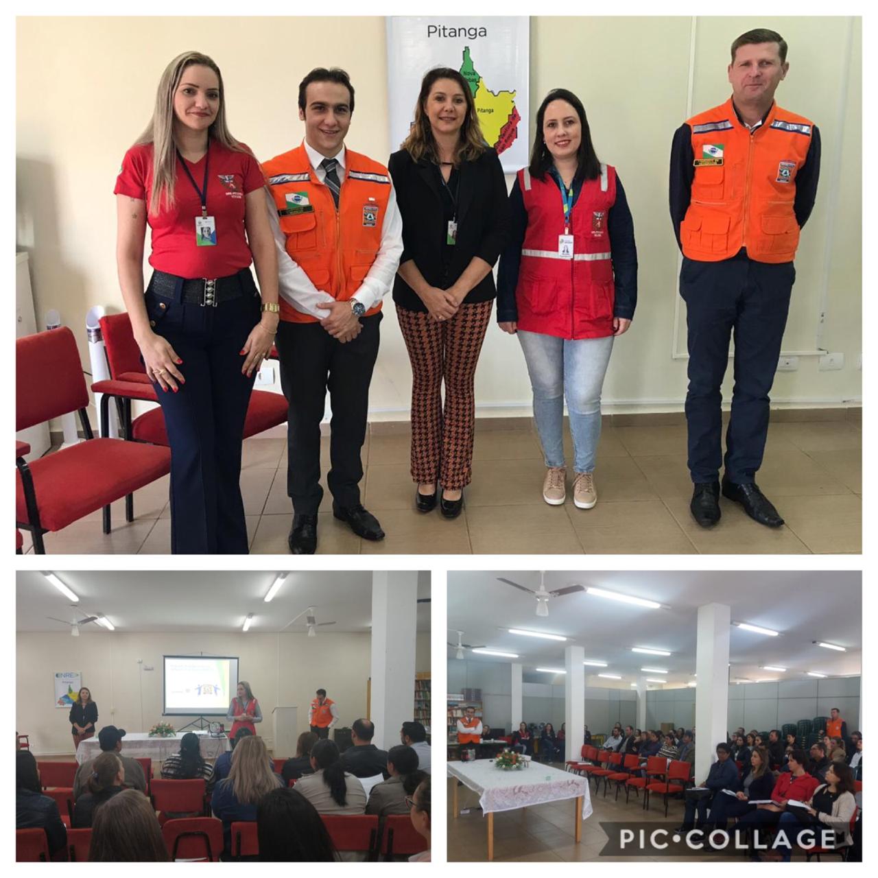 Encontro com o comando da Brigada Escolar