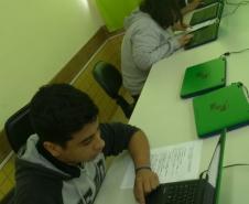 NRE Pitanga incentivando iniciação à programação através do Scratch
