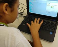 NRE Pitanga incentivando iniciação à programação através do Scratch
