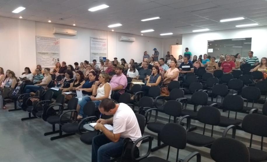 NRE realiza reunião sobre Distribuição de Aulas 2019